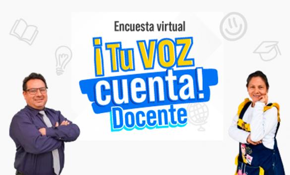 Encuesta Virtual Docente que recoge opiniones y expectativas va hasta el 10 de julio