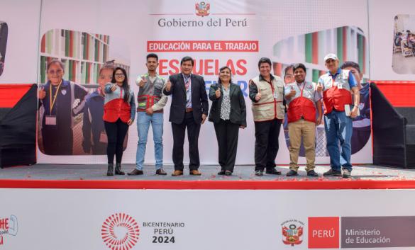 Se inaugura la 18° Escuela Bicentenario: La I.E. N°1267 en Lurigancho - Chosica