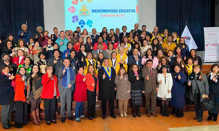 Las 7 UGEL de Lima suscriben la Mancomunidad Educativa “La educación nos une”