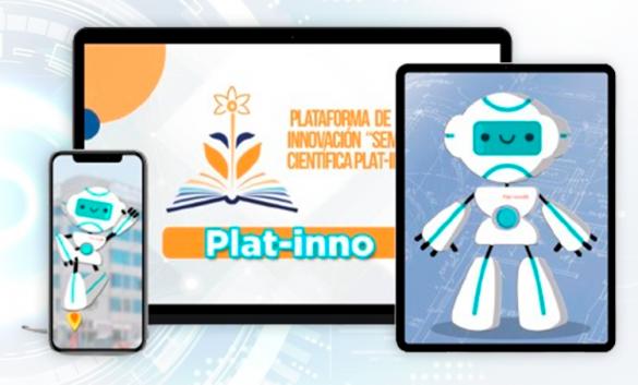 Equipo de Innovación de la UGEL N°06 presenta al robot Plat-Inno